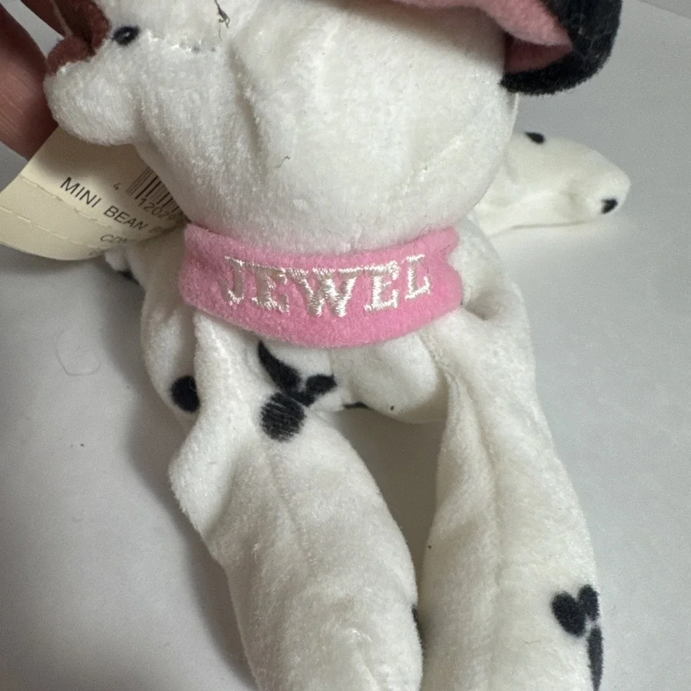 New Disney Store Mini Bean Bag Jewel 8‎ in from 101 Dalmatians Movie